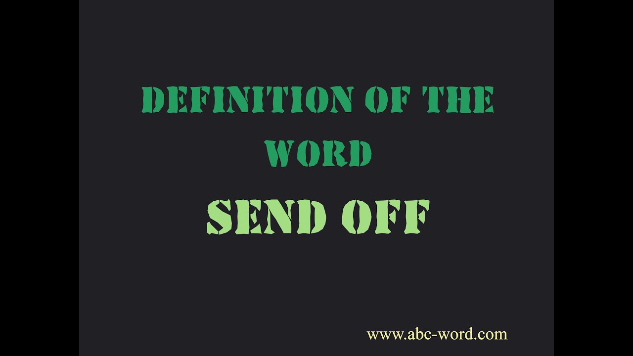 Definition of the word 