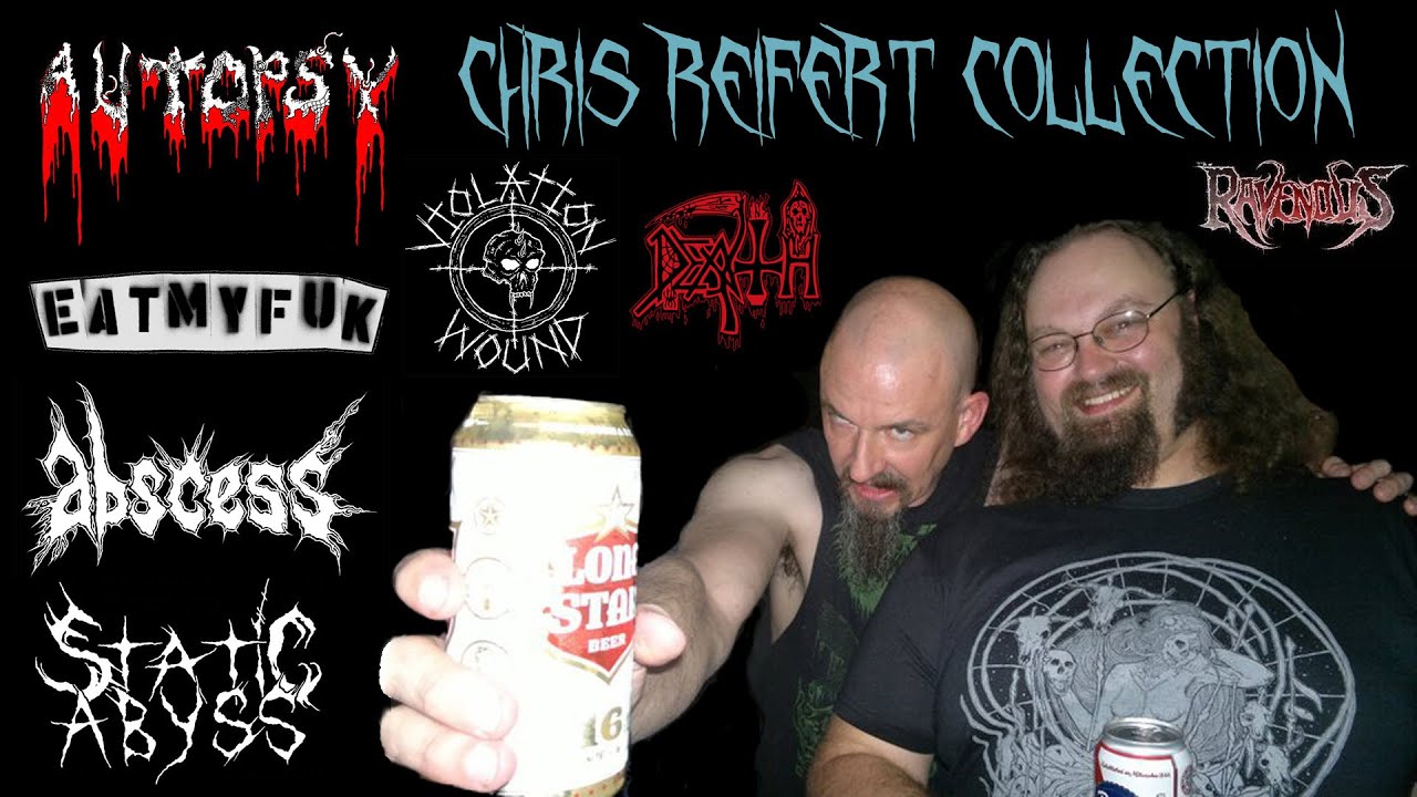 Chris Reifert Collection (incl. Autopsy, Abscess, Death, The Ravenous, Static Abyss)