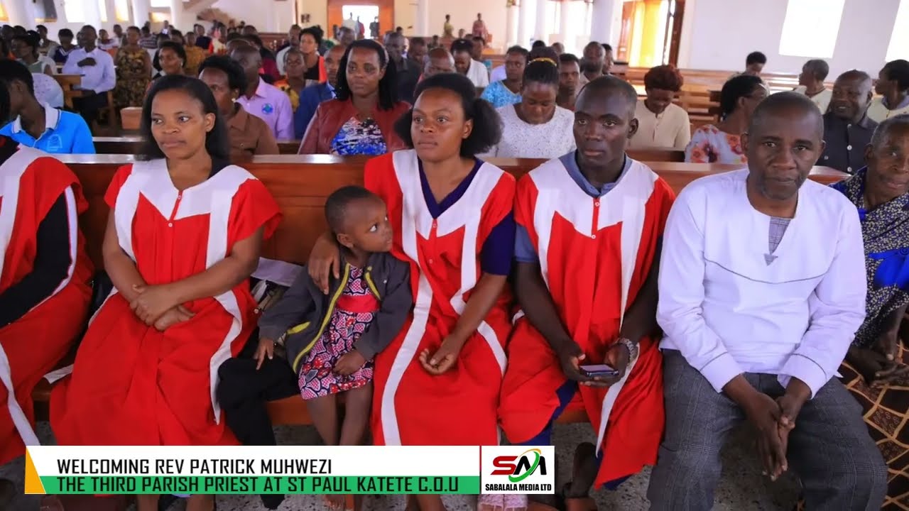 VEN REV HENERY AYESIGYE WELCOMES  REV PATRICT MUHWEZI AT ST PAUL KATETE C O U.