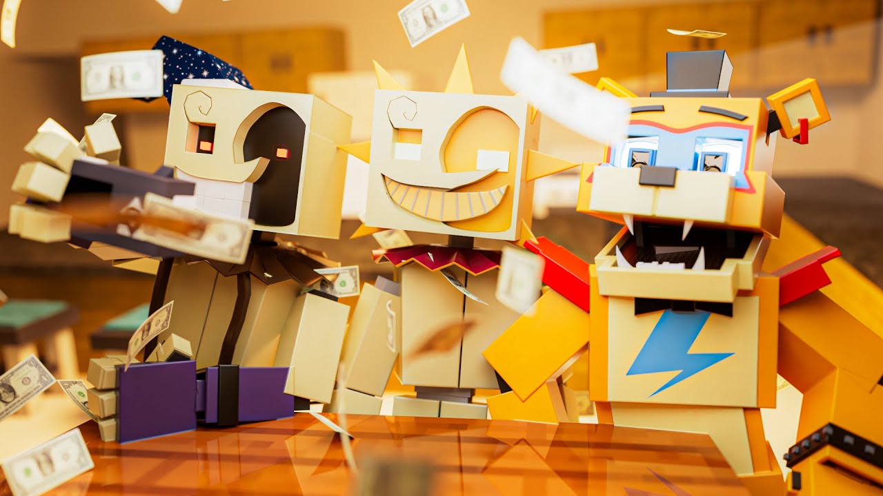 Minecraft FNAF Meet the bad guys! (Minecraft Roleplay)