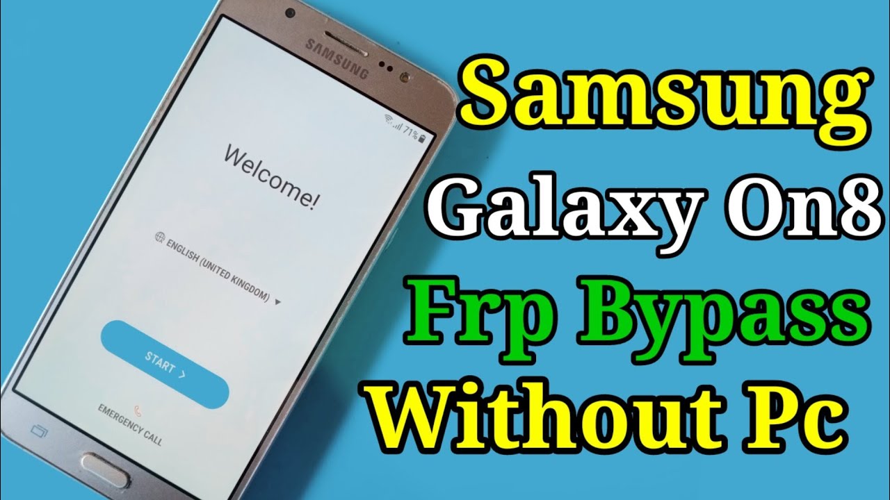 How To Frp Bypass Samsung Galaxy On8 (SM-J710FN) Android 7.0 Without Pc 2022 !! Samsung Frp Bypass