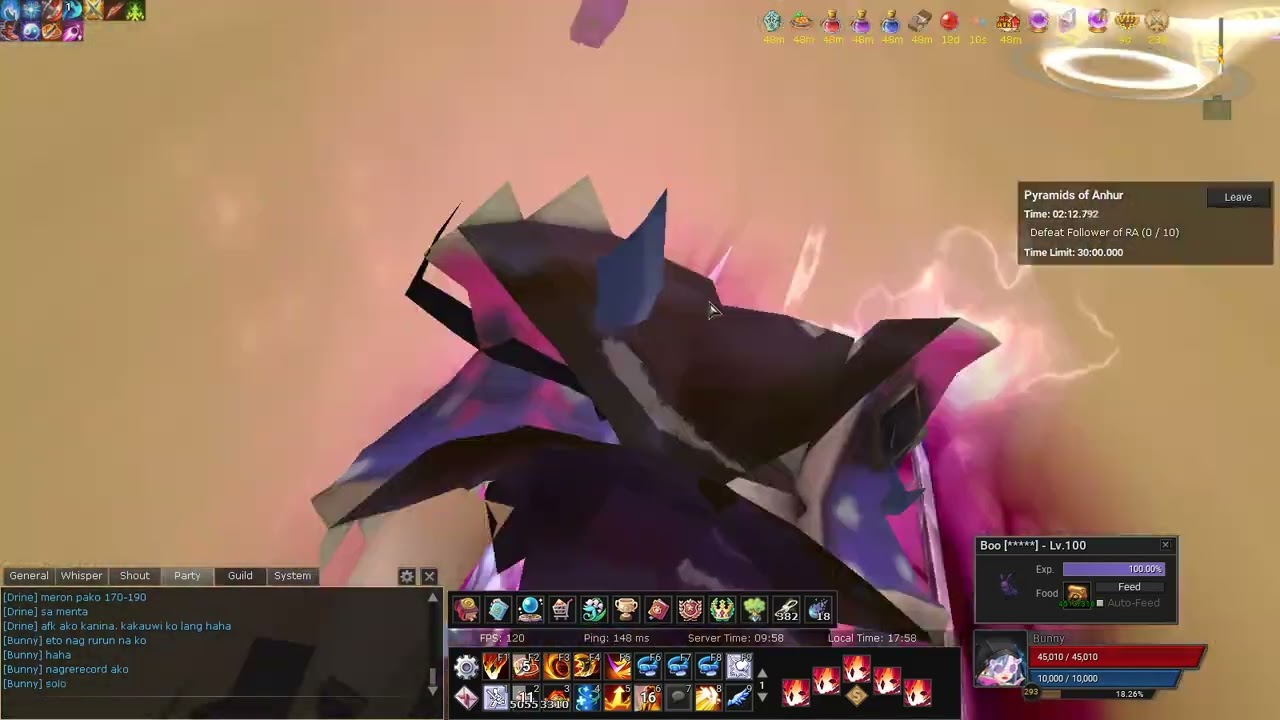 [FlyFF] Chronicles of Madrigal's Dungeon: Pyramids of Anhur (Solo Run)