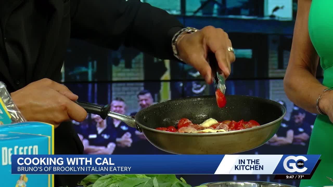 Cooking With Cal: Discover how to make Bruno's creamy paccheri pasta