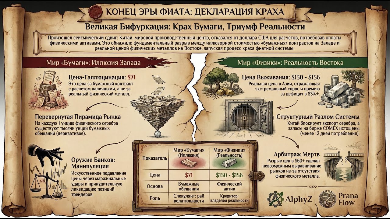 Всё!   Доллар-Фиатный Коллапс уже здесь! Китай отказался принимать доллар для оплаты  сырья!