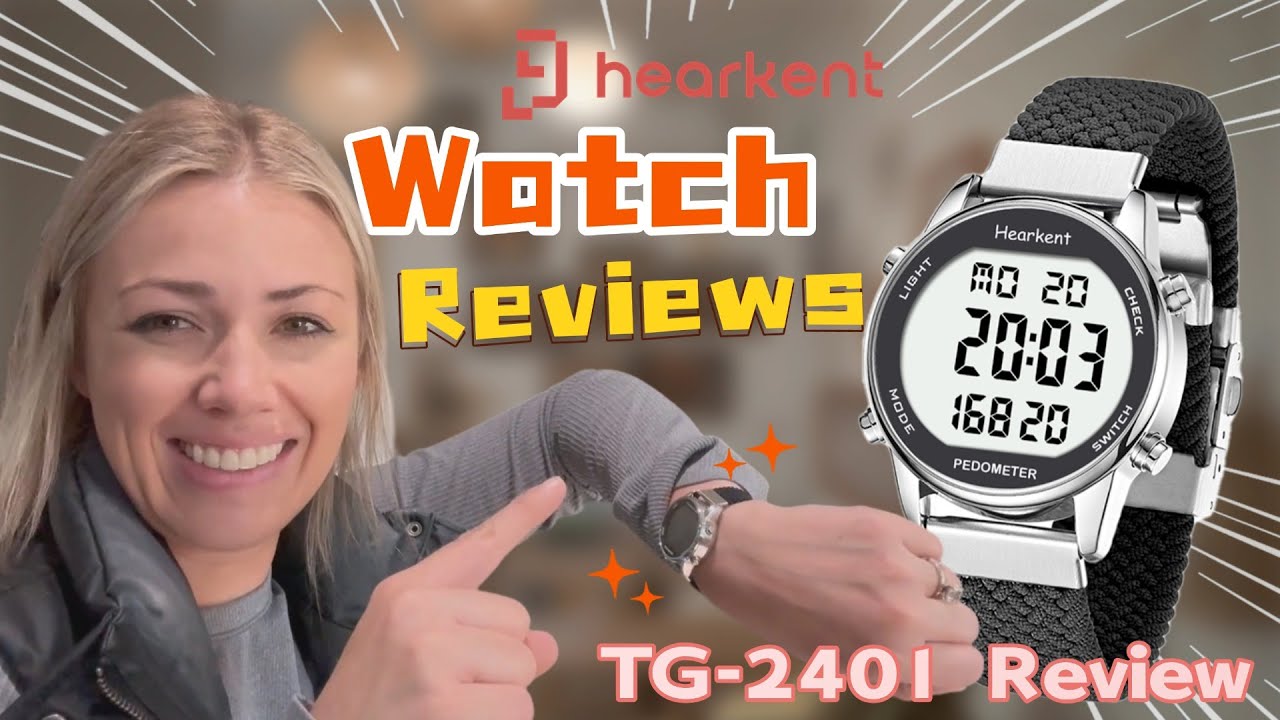Pedometer Watch: How do I plan my life and work time when I'm busy? The hearkent 2401 can help.