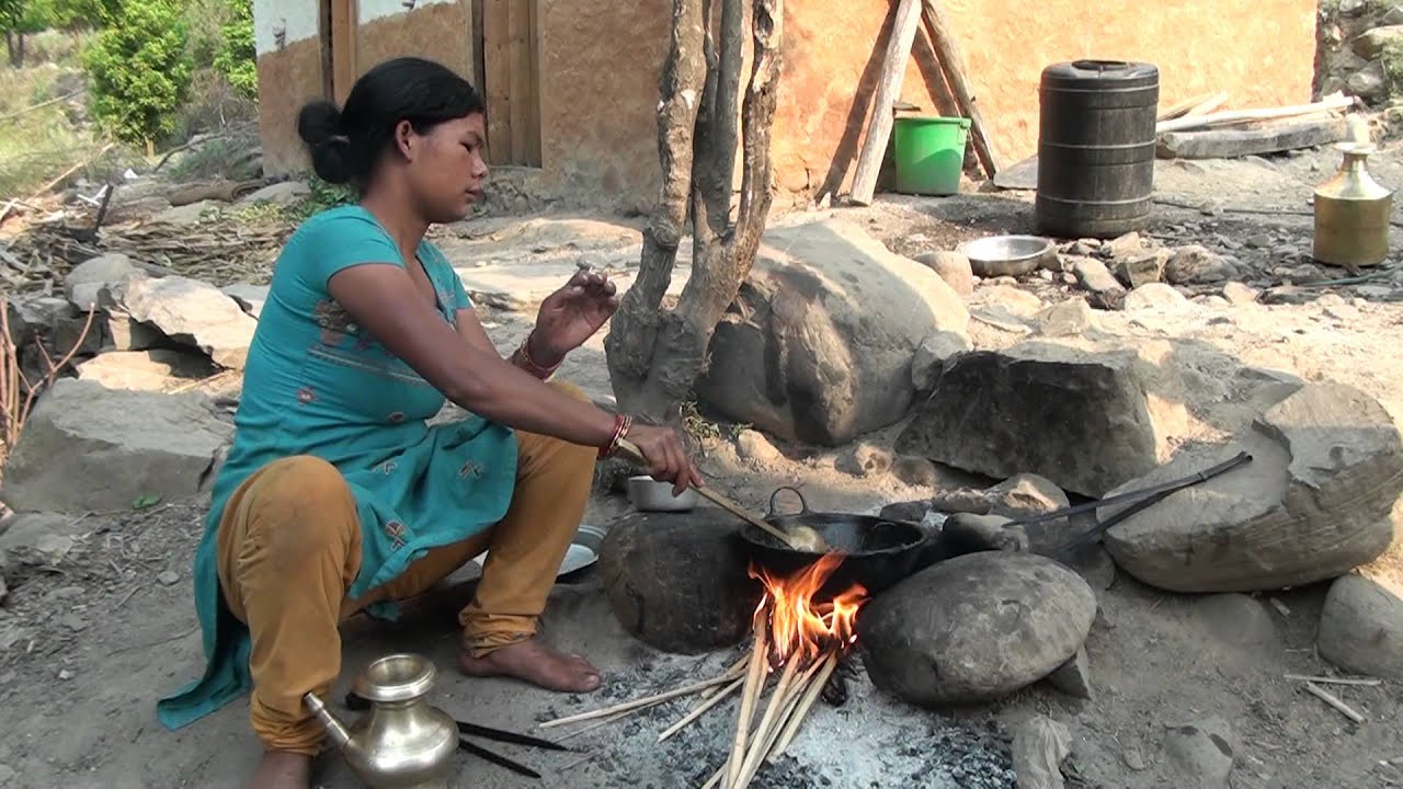 Rural Life in Nepal. Part-1. HD