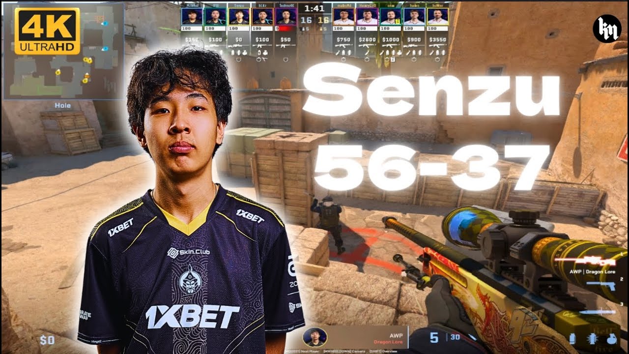 Senzu (56-37) The MongolZ vs G2 (Dust2) | BLAST.tv Austin Major 2025 | CS2 POV/DEMO