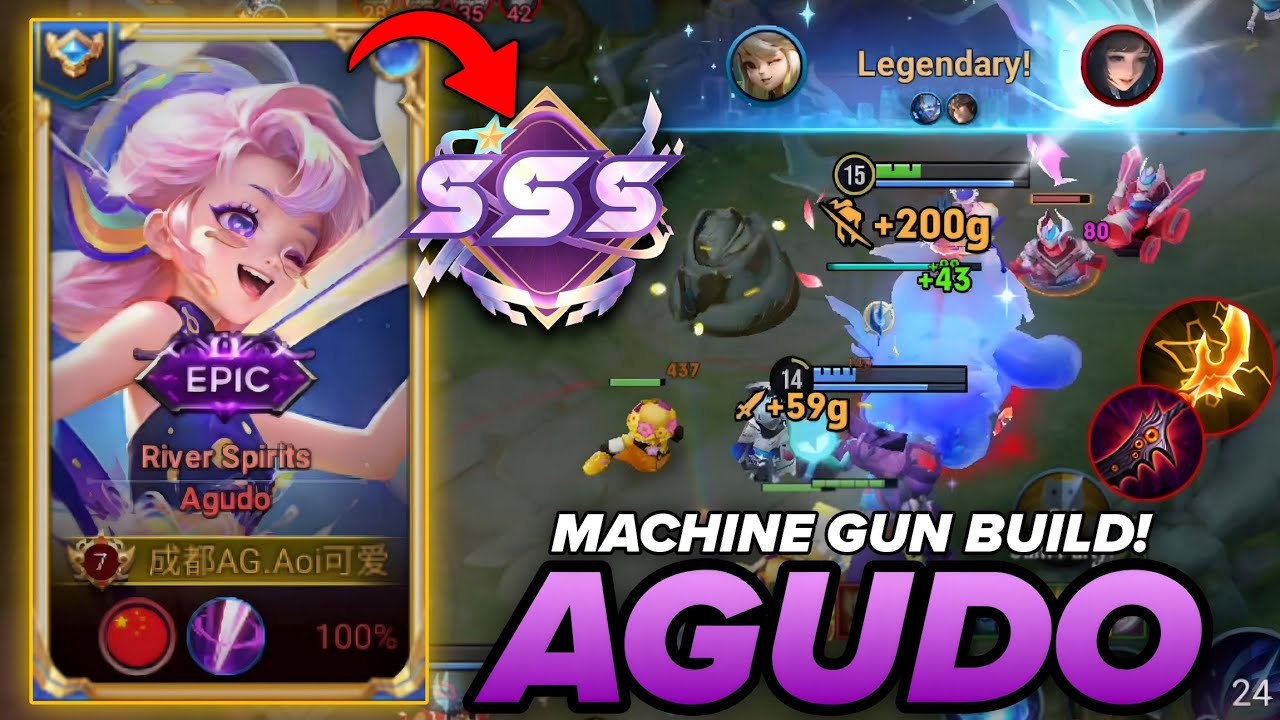 SSS! NEW AGUDO REVAMP IS BROKEN! MACHINE GUN BUILD MELTS EVERYTHING! | AGUDO BUILD & ARCANA HOK