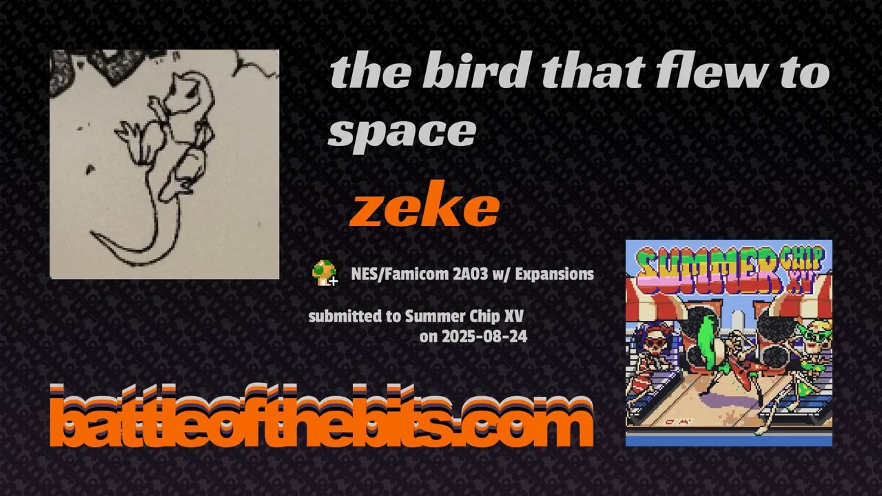 zeke - the bird that flew to space [NES/Famicom 2A03 w/ Expansions]