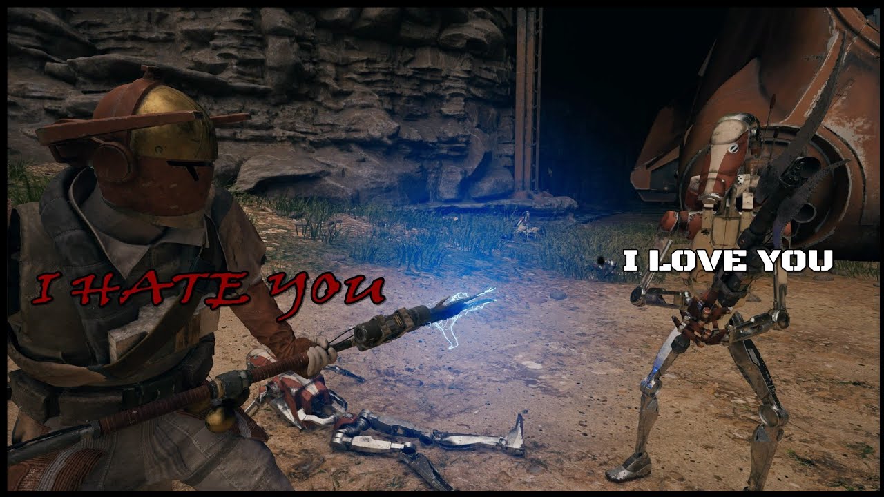 I love battle droids, too bad nobody else in the game does