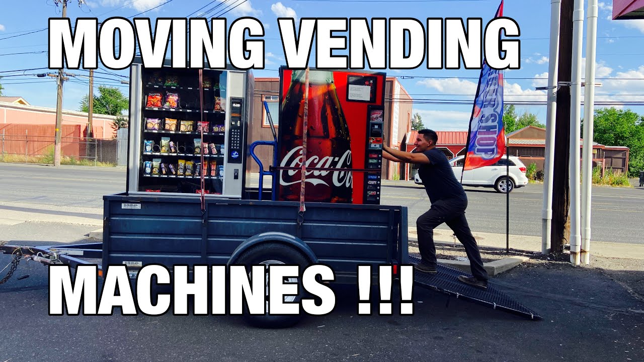 How to move vending machines !