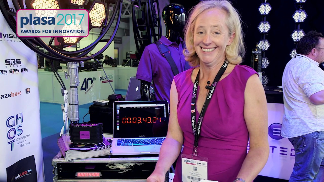 PLASA 2017 Awards for Innovation - Visual Productions TimeCore