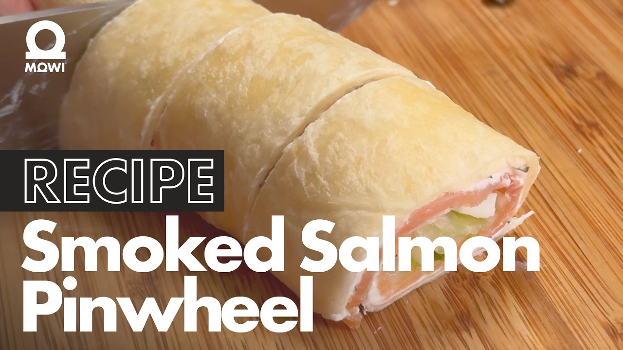 Let's Make Some Smoked Salmon Pinwheel Wraps | Super easy recipe