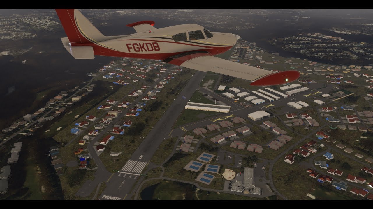 MSFS20 | 17FL 🇺🇸 7FL6 AIRPARK | PA24