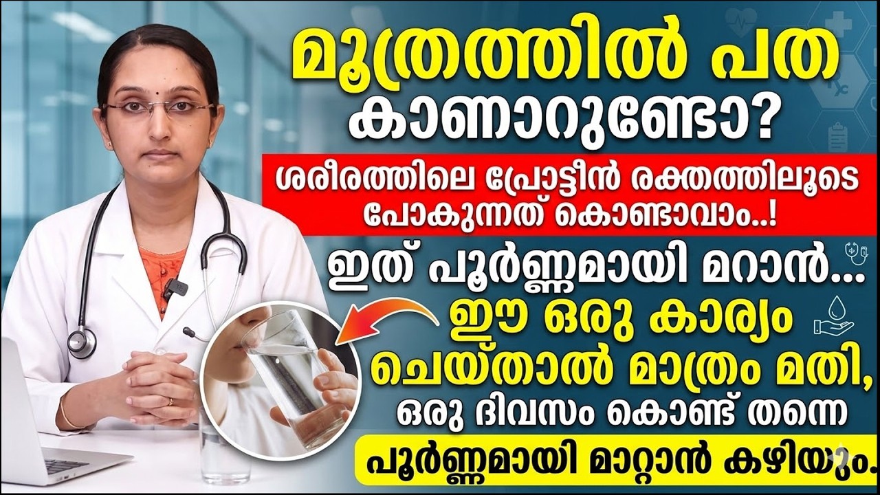 മൂത്രത്തിൽ പത കാണാറുണ്ടോ ? ഇത് പൂർണ്ണമായി മാറാൻ ഈ ഒരു കാര്യം ചെയ്താൽ മാത്രം മതി | MOOTHRATHIL PATHA