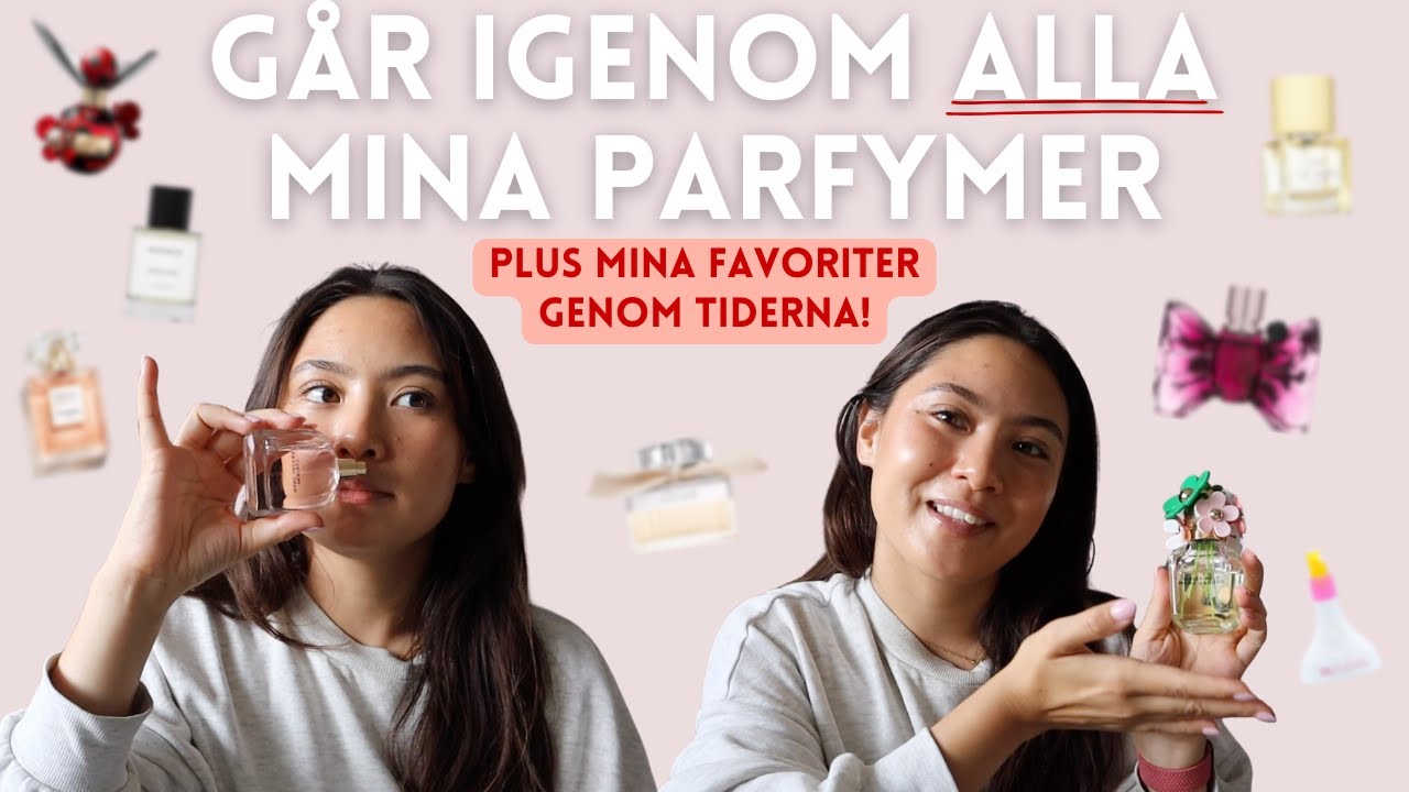 ✨ Mina absoluta Favoritparfymer! Både gamla och nya doftfavoriter 💖