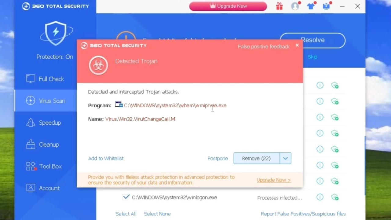 Неудаляемый вирус для ПК | Virus.Win32.Virut