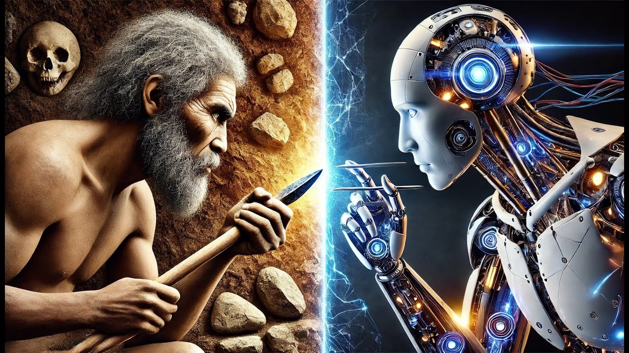 La EVOLUCI&Oacute;N de la TECNOLOG&Iacute;A - Desde las CAVERNAS hasta las IA&rsquo;s