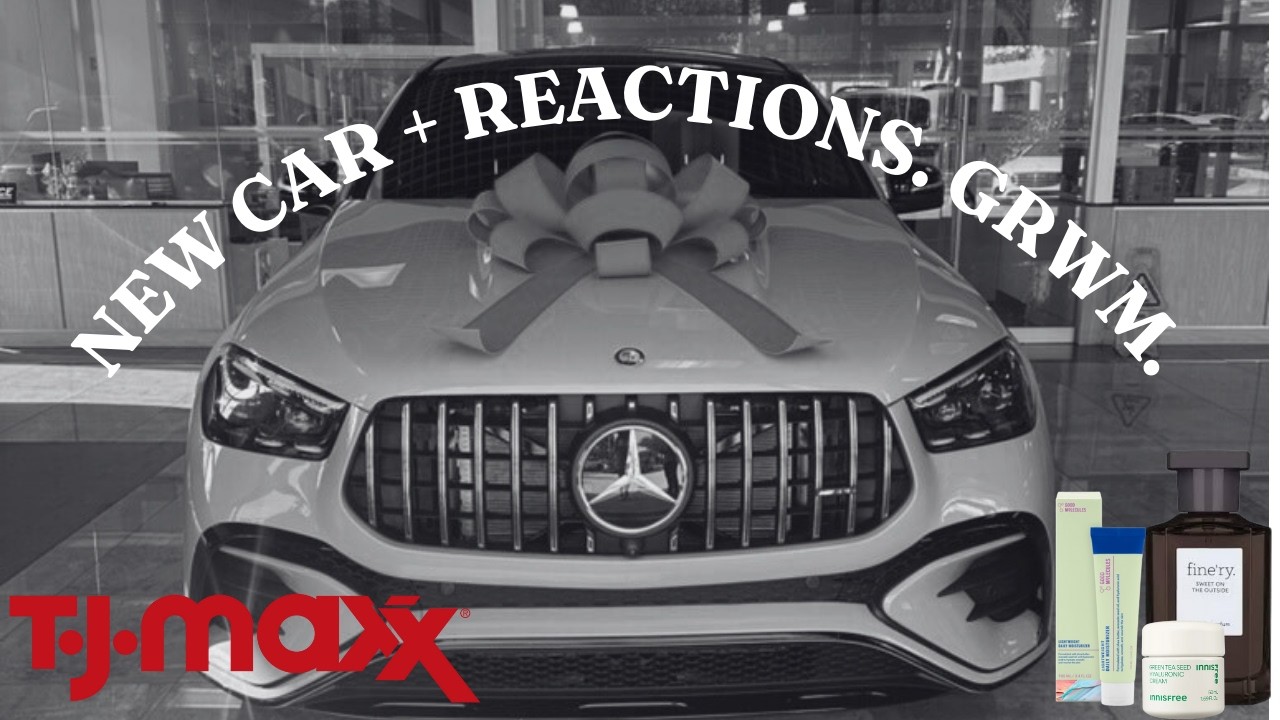 a new chapter | grwm, new Mercedes AMG, family reactions & med school prep 🥹