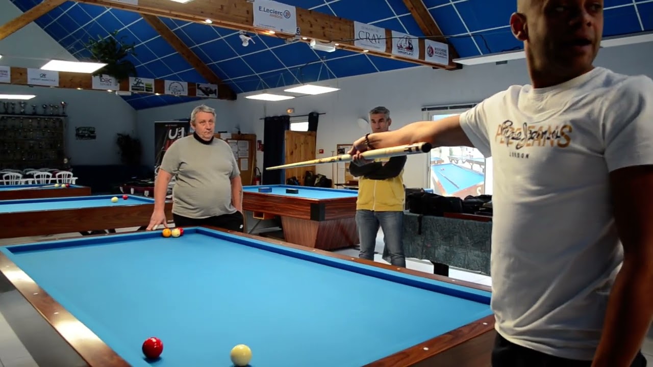 Stage avec Willy Gérimont au Billard Club Val d'Amboise