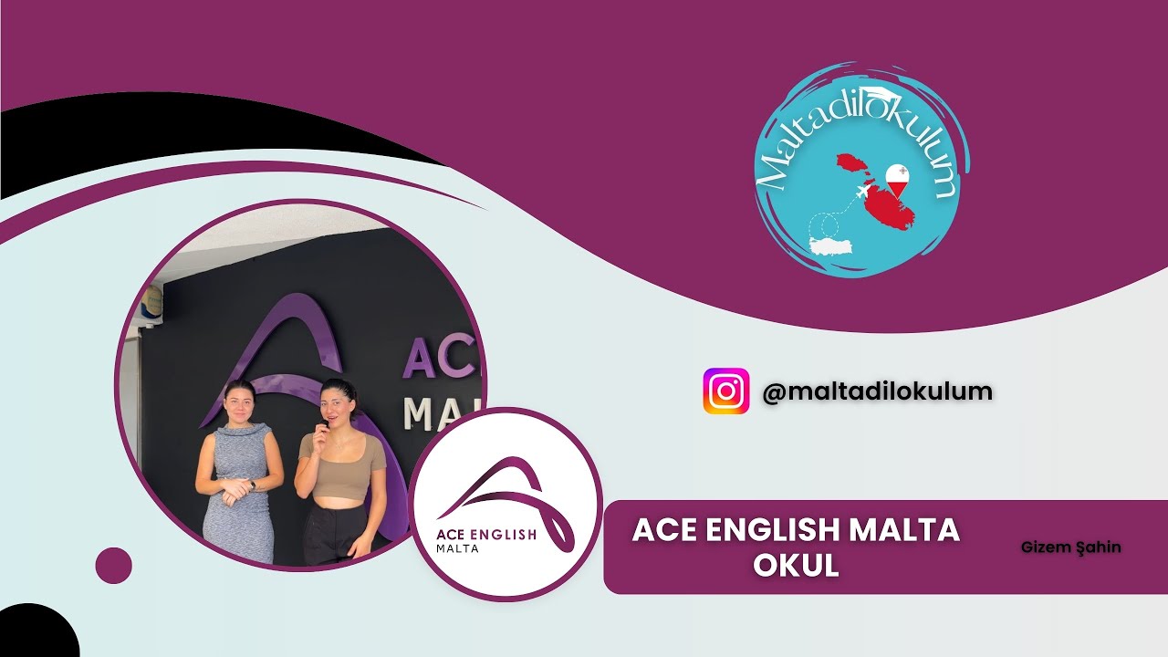 📚 ACE English Malta – İngilizce Eğitimi 🇲🇹 | Malta’da Dil Okulu & Sosyal Aktiviteler!