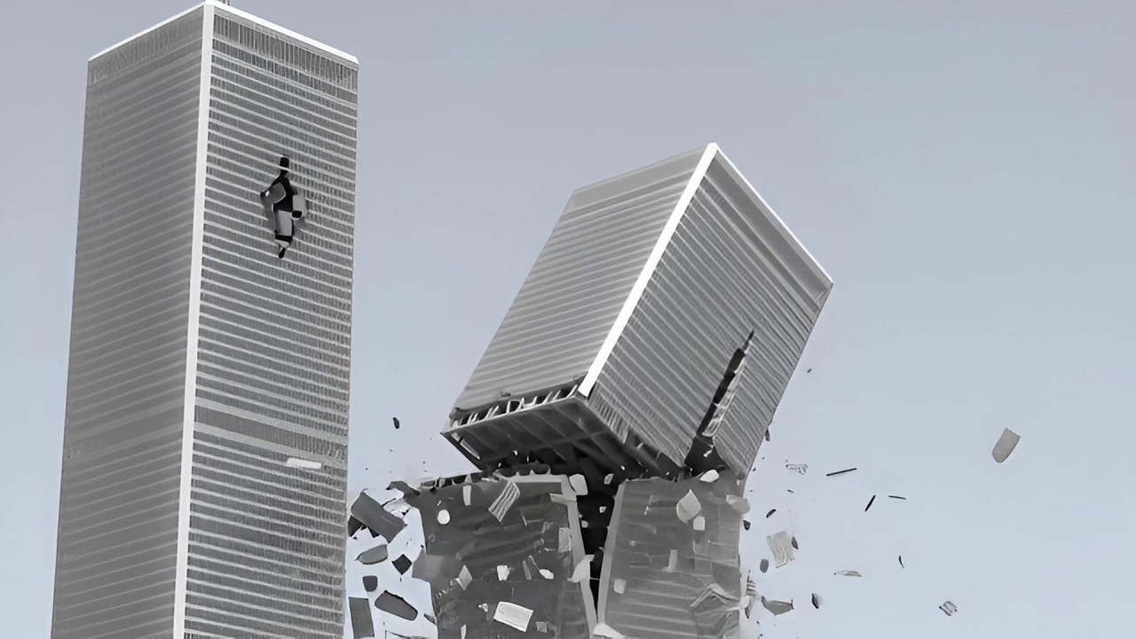AI reimagined: WTC Simulation 2025, Part 1 (South Tower)