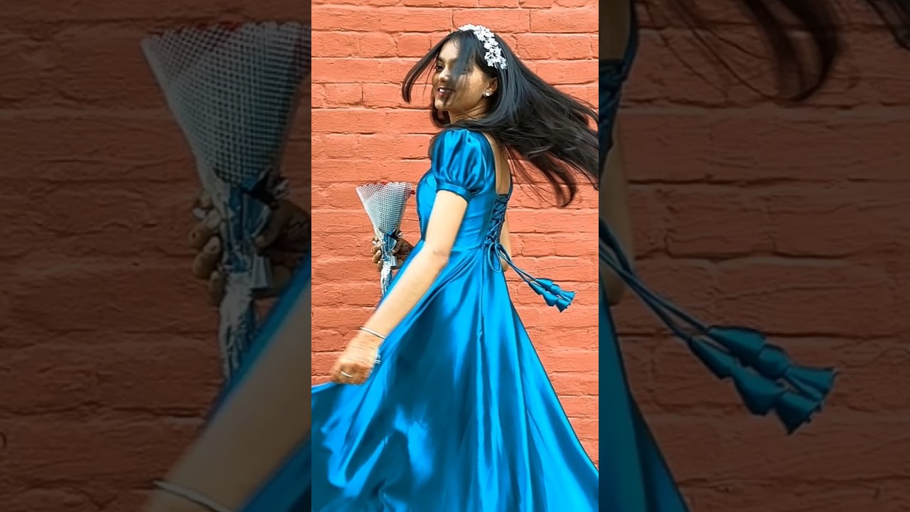 Day 10/10💘 Meesho saree converted into dress ideas💖