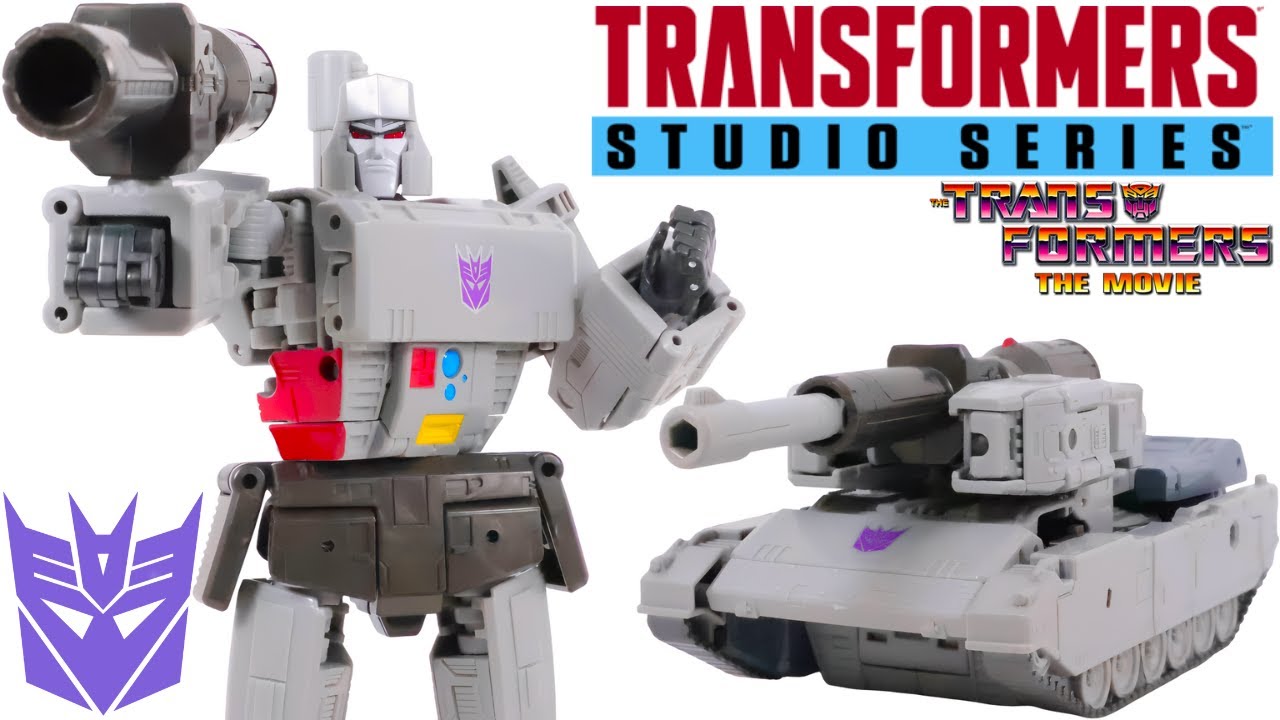 Transformers Studio Series 86 Leader Class Megatron Review (4K)