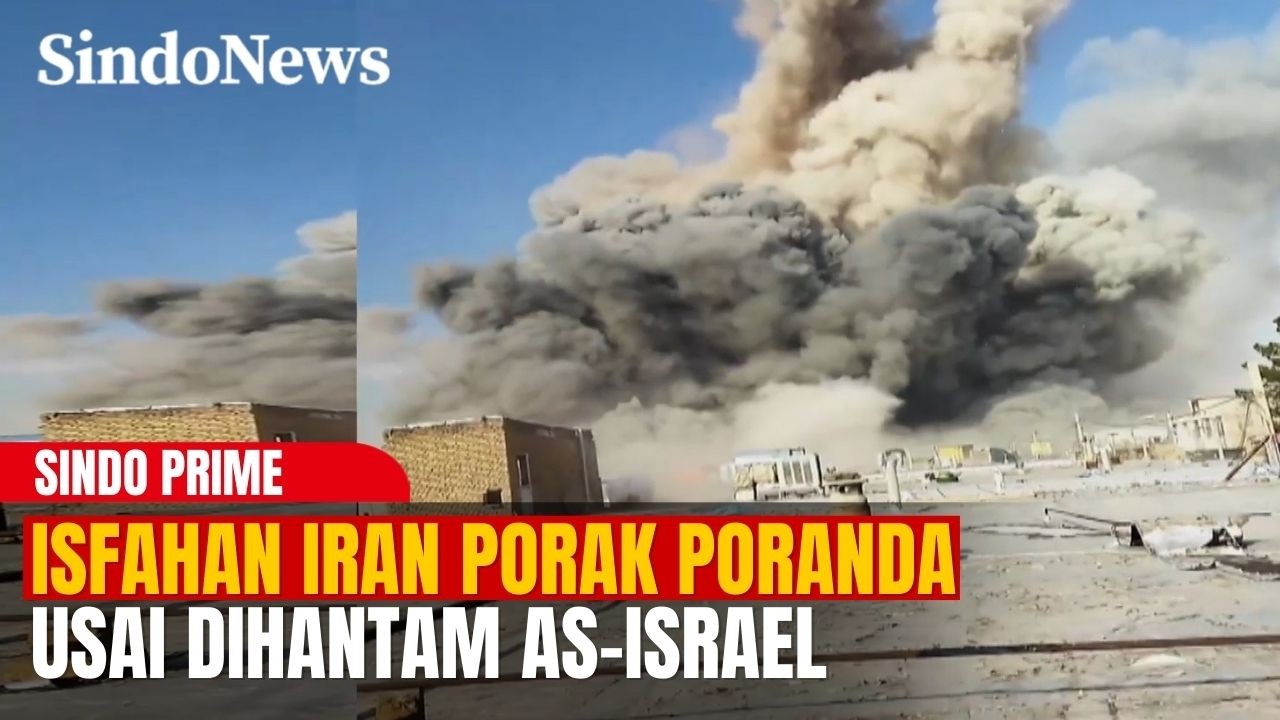 ISFAHAN PORAK PORANDA! Serangan AS–Israel Tewaskan 15 Orang | Sindo Prime | 16/03