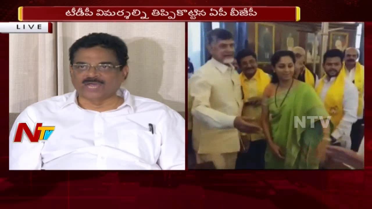 AP BJP Leader Hari Babu Counter to TDP Leaders and CM Chandrababu || Press Meet in Delhi