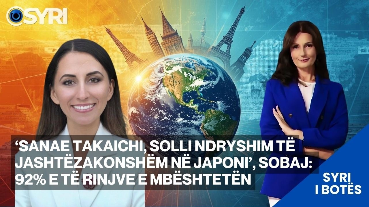 ‘Sanae Takaichi, solli ndryshim të jashtëzakonshëm në Japoni’, Sobaj: 92% e të rinjve e mbështetën