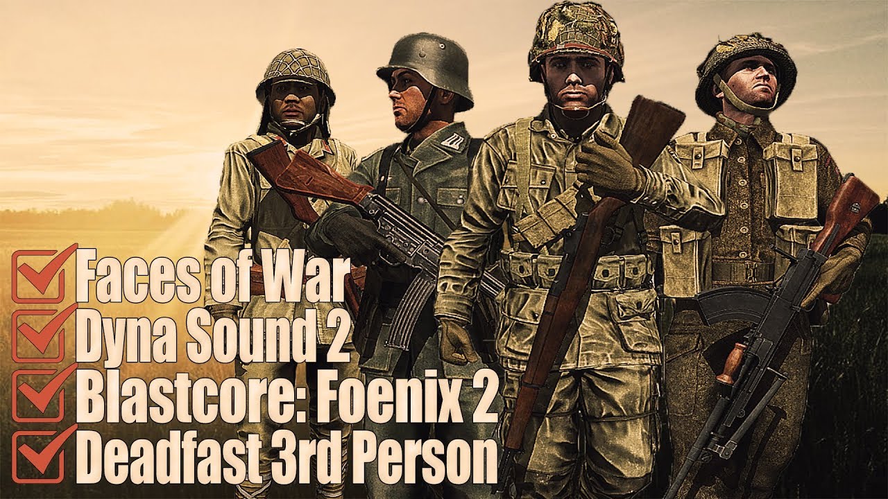 Best WWII mod ever created for ARMA III | Faces of War | Epic Compilation