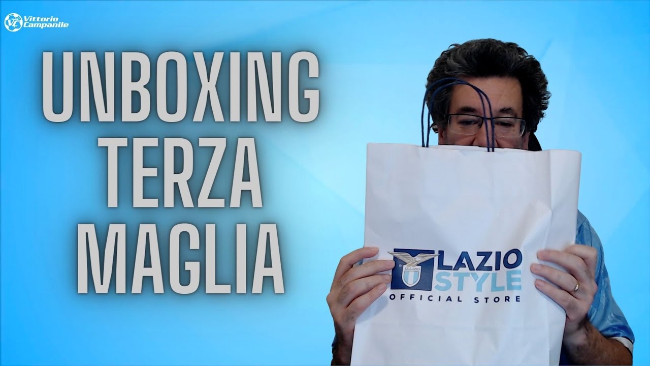 Unboxing terza maglia Lazio