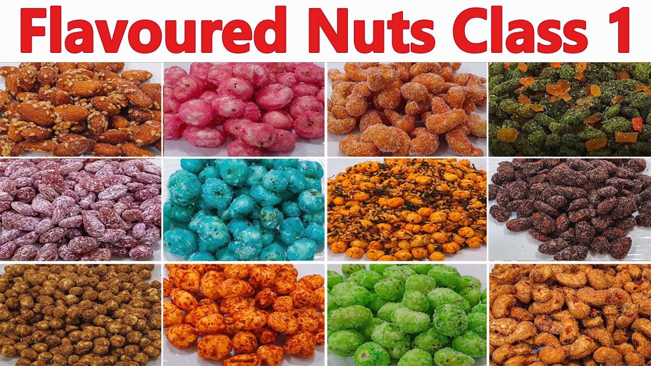 Flavoured Nuts Class 1 | Diwali Special Recipes | Manisha Bharani Kitchen