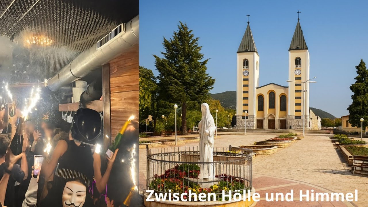 Silvesternacht: Hölle oder Himmel? Entscheide dich. Crans-Montana oder Medjugorje