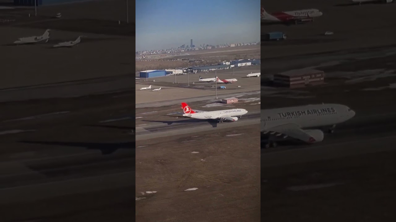 Looking to NQZ/UACC из окна 43F B737 SCAT #shorts #wingview #B737 #SCATairlines #NQZ_UACC #spotting