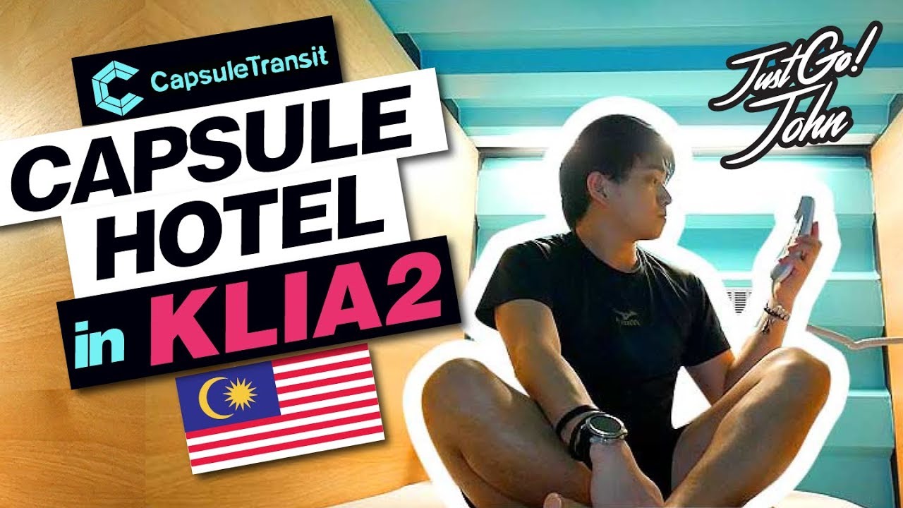Kuala Lumpur Airport CAPSULE HOTEL in KLIA2 Malaysia