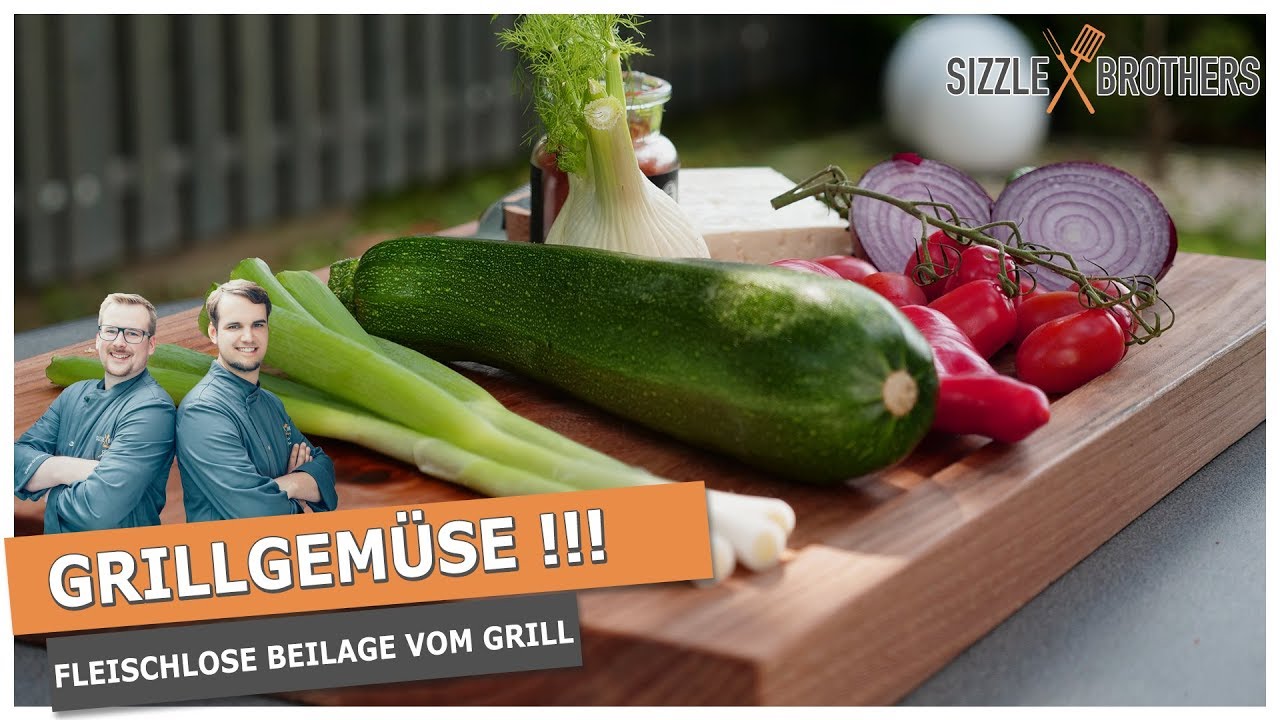 ❗Grillgemüse | Beilage vom Grill | Vegetarisch grillen❗
