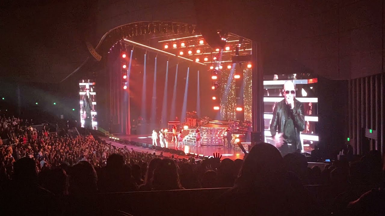 Pitbull performs International Love live at Zappos Theater, Las Vegas, 2021.09.18