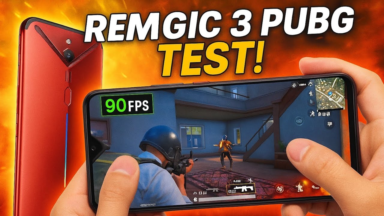 Redmagic 3s PUBG TEST in 2025 || fixify mobile ||