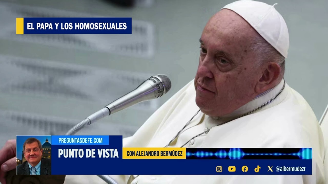 El Papa y los homosexuales