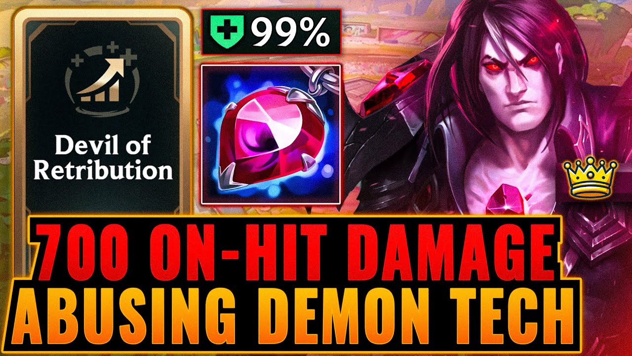 700 Damage On-Hit: God Tier Angel of Retribution Build - 10k HP Demon King | League Arena Gameplay