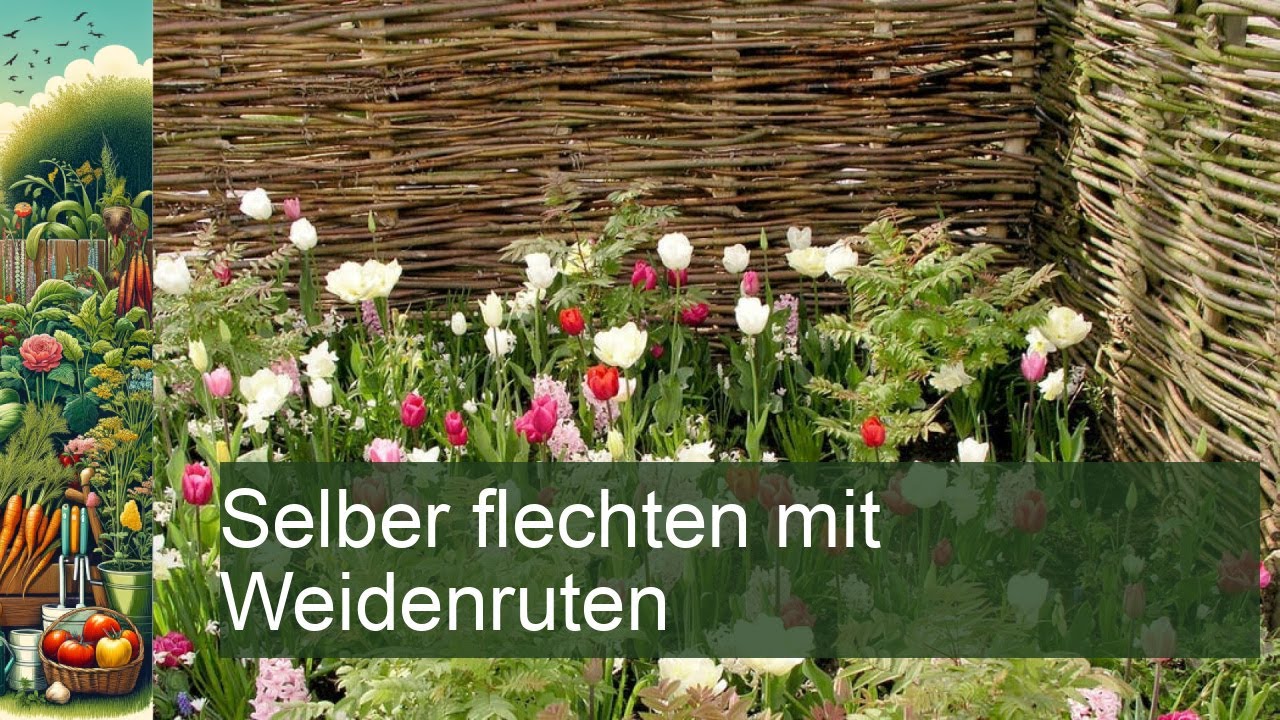 Mit Weidenruten selber flechten