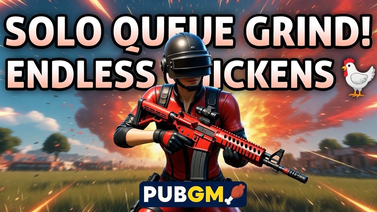 🔥 SQUAD GRIND LIVE - CHICKEN DINNER HUNT! 🐔⚡