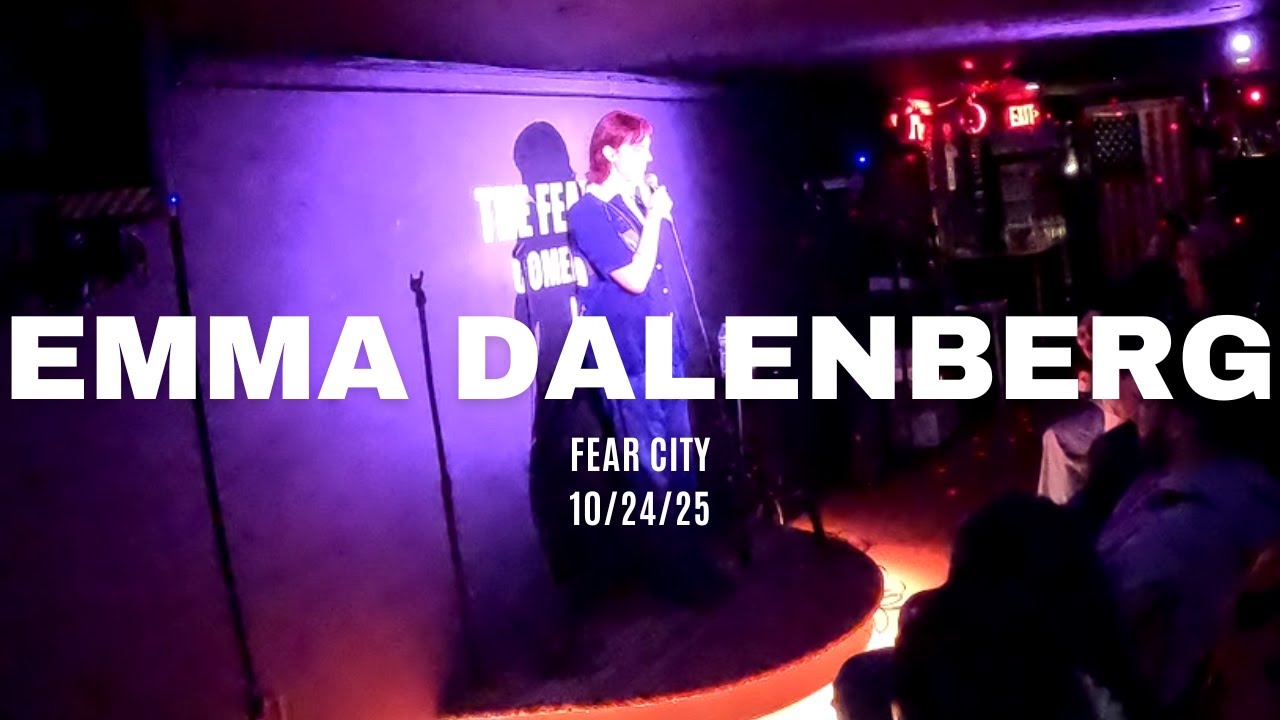 {NYC COMEDY} COMEDIAN: EMMA DALENBERG - VENUE: FEAR CITY COMEDY CLUB, MANHATTAN, NEW YORK - 10/24/25