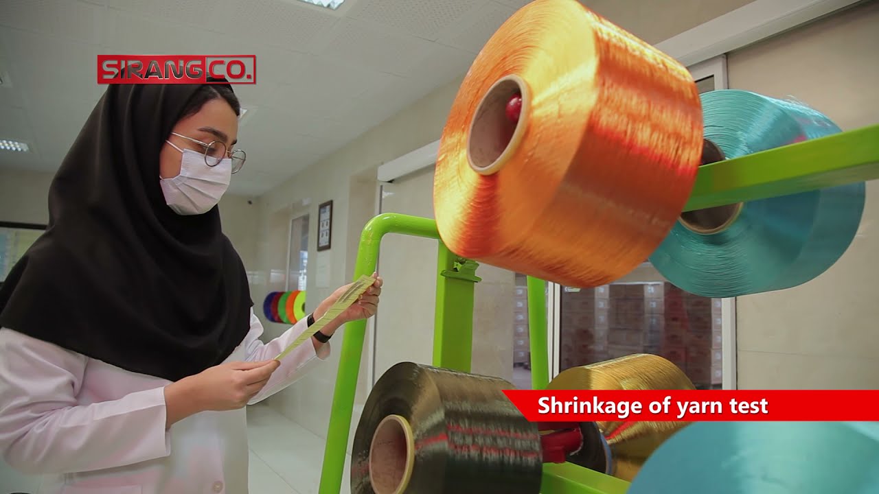 Polyester Yarn Quality Control Tests | Standard Test Method for Shrinkage of yarn | SIRANG Co. Lab