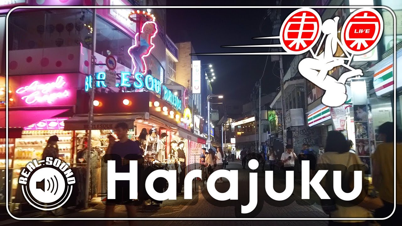 東京サイクリングカメラ 2019夏の夜 #新宿→原宿→渋谷