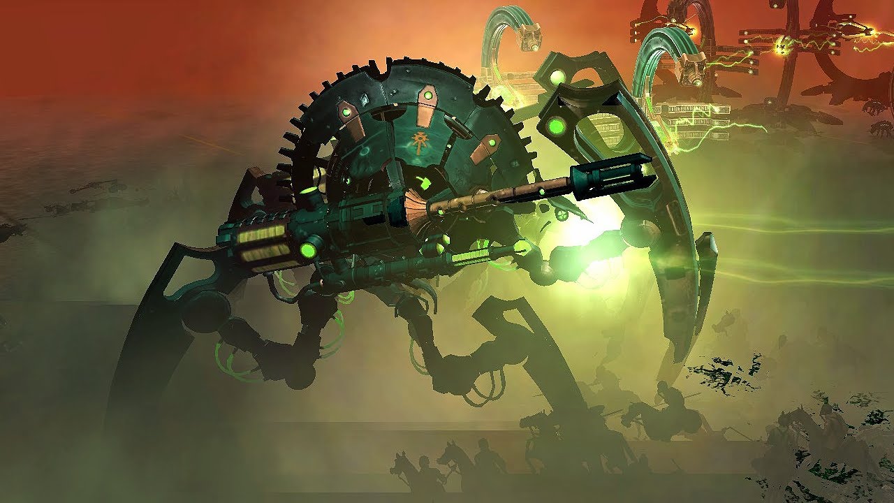 Unification Mod 2021 | Necrons vs Steel Legion! - Survival, Warhammer 40K: Dawn of War: Soulstorm