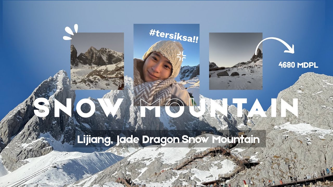 GUNUNG ES 4860 MDPL #china #snowmountain 