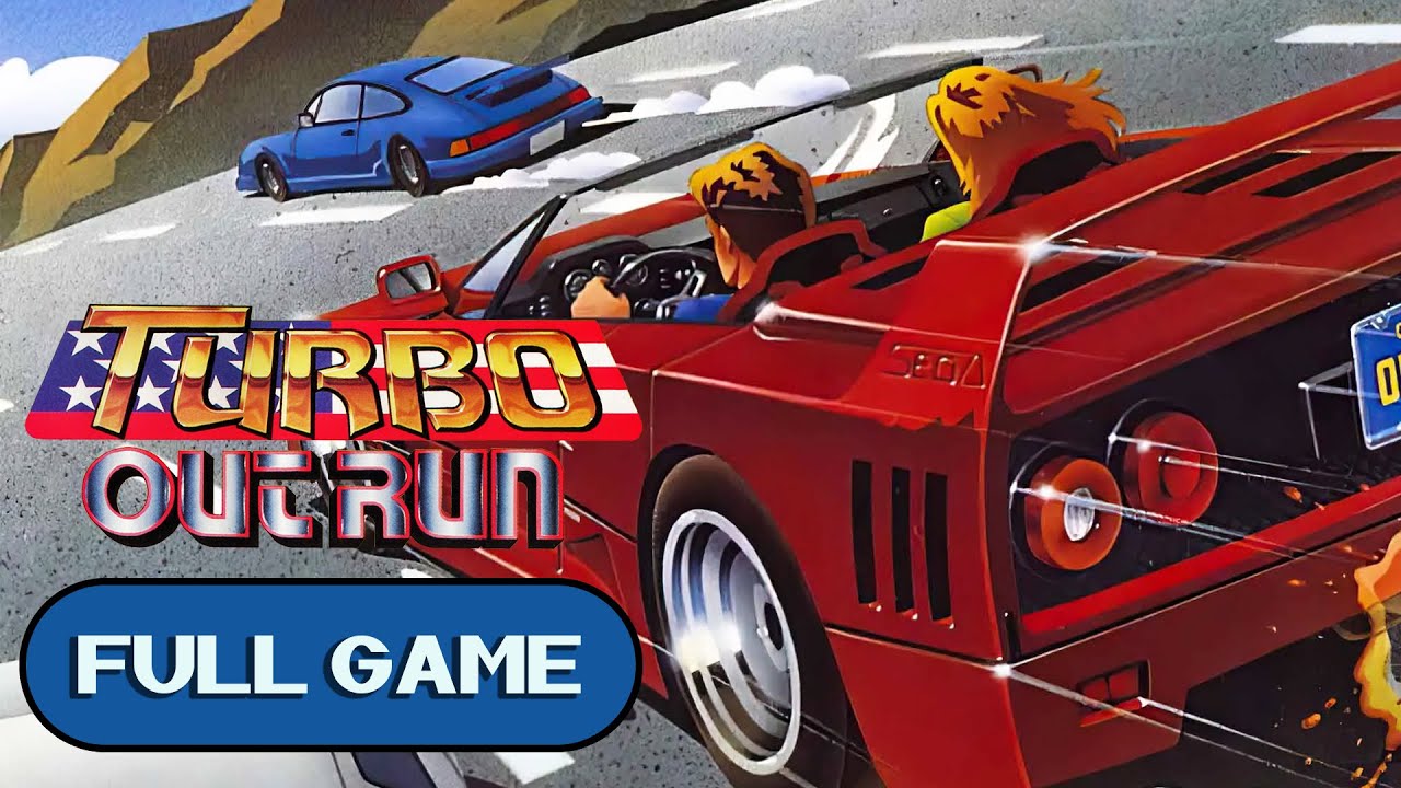Turbo OutRun GENESIS MEGA DRIVE FULL GAME Longplay Gameplay Walkthrough Playthrough VGL